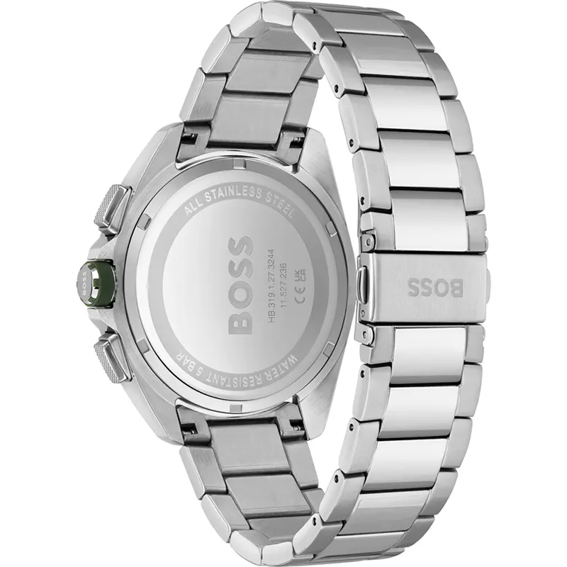 Hugo Boss Volane Chronograph Green Dial Men's Watch | 1513951